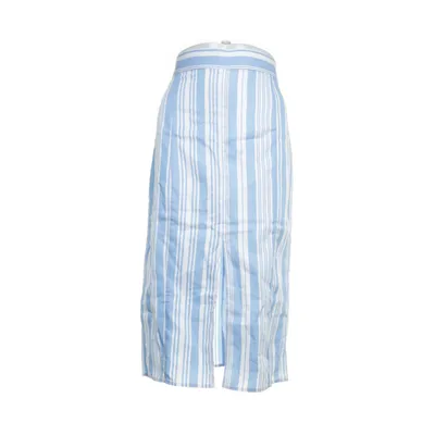 Jupe (Bleu) de Lemlem x H&M Lyocell, Lin