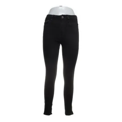 Jeans (Black) from Raw Cotton, Elastane, Polyester, Leather