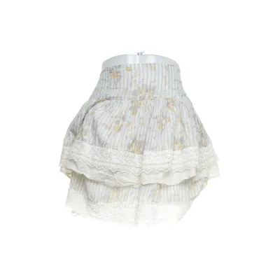 Kjol (Grå, Flerfärgad) från Ewa I Walla Bomull