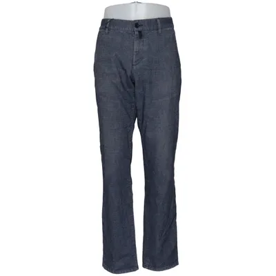 Byxor (Grå, Blå) från Alberto Bomull, Elastan, Polyester, Viskos
