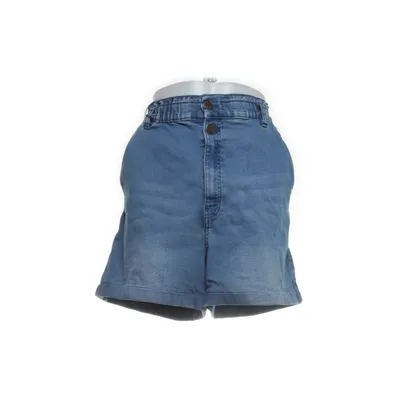 Denim shorts (Blauw) van Denim Katoen, Elastaan, Polyester
