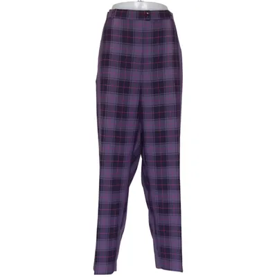 Bukser (Lilla, Pink, Sort) Linned, Viscose