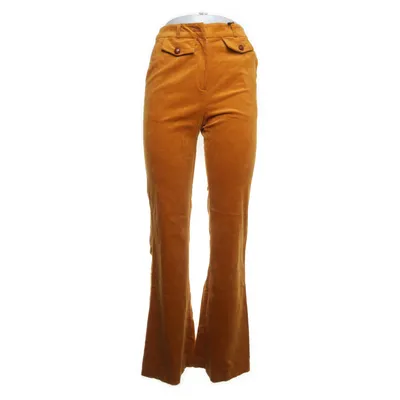 Corduroy pants (Orange) from Blanca Miró x Reserved Cotton, Elastane, Polyester, Viscose