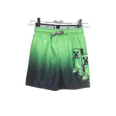Badshorts (Svart, Grön) från Minecraft