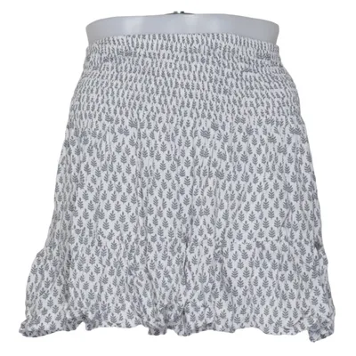 Skirt (White, Gray) from Ornament Viscose