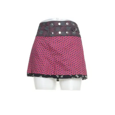 Wrap skirt (Black, White, Pink) from Moshiki & Nijens Cotton