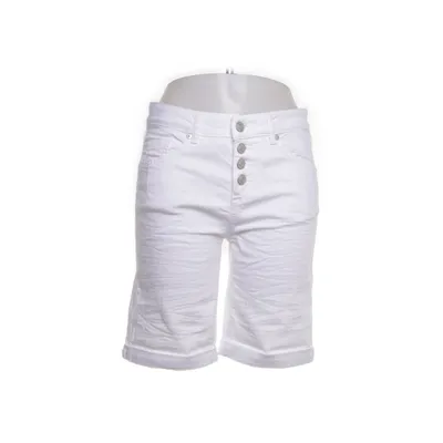 Denim shorts (Wit) van Zero Katoen, Polyester, Elastaan