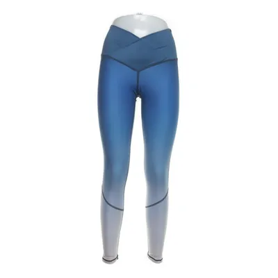 Sports tights (Blue, White) from Swedish Fall Elastane, Polyester