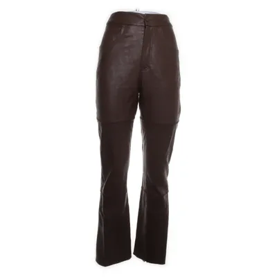 Byxor (Brun) från Adoore Polyuretan, Bomull, Polyester