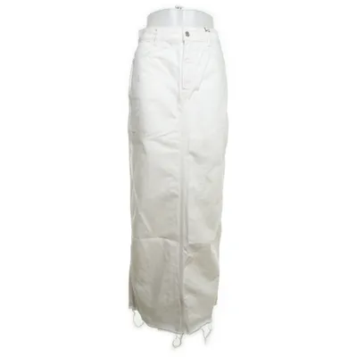 Denim skirt (White) from Zara