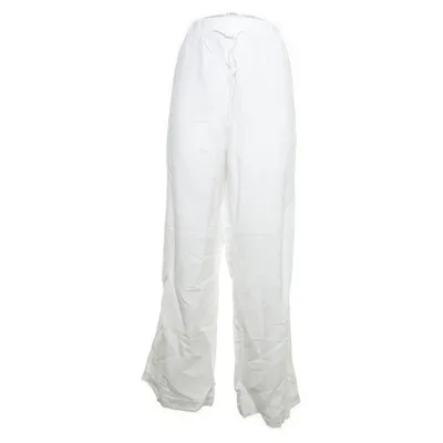 Palazzo broek (Wit) van H&M Premium Quality Linnen, Viscose