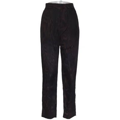 Pantalon (Marron, Noir) de H&M Studio Coton, Polyester, Viscose