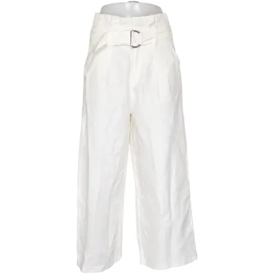 Palazzobyxor (Gul) från Yessica Premium Linne, Polyester, Viskos