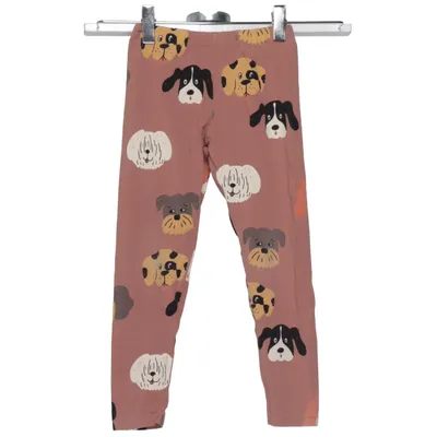Leggings (Brown, Multicolored) from Lindex Kids Cotton, Elastane