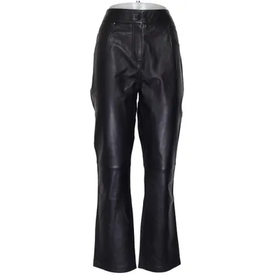 Läderbyxor (Grå) från Stand Studio Elastan, Skinn, Polyester