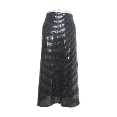 Långkjol (Svart) från Dorothy Perkins Elastan, Metallfiber, Nylon