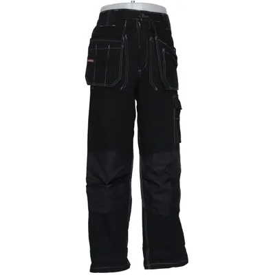 Arbetsbyxor (Svart) från Workwear Bomull