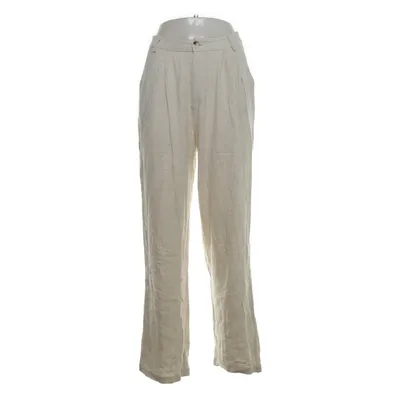 Pants (Beige) from Outfitbook Linen, Polyester