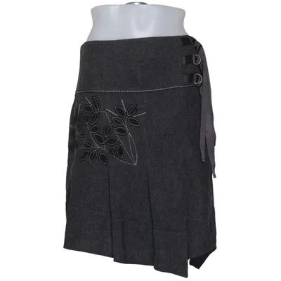 Skirt (Gray) from Isabell Kristensen Acrylic, Polyester, Wool