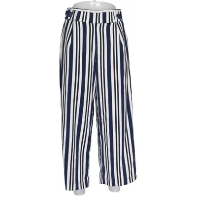Palazzobyxor (Blå, Vit, Svart) från Zara Trafaluc Collection Elastan, Polyester
