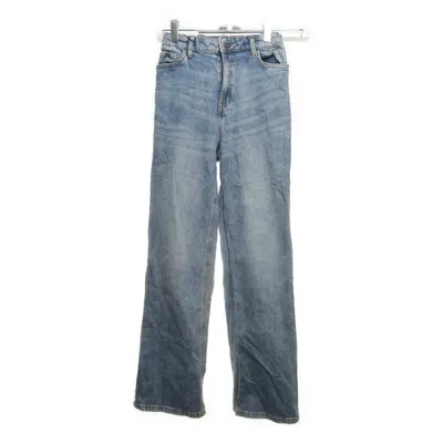 Jeans (Blå) från Lindex Bomull, Elastan