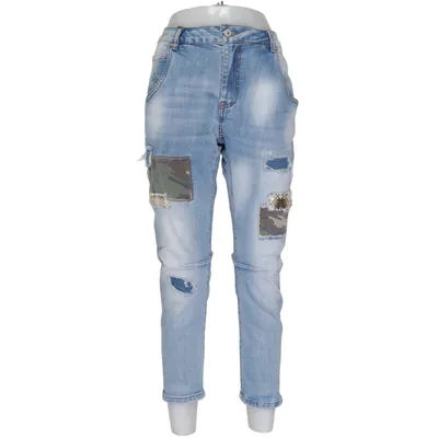 Jeans (H8084) från QNUZ Bomull, Elastan, Polyester, Viskos
