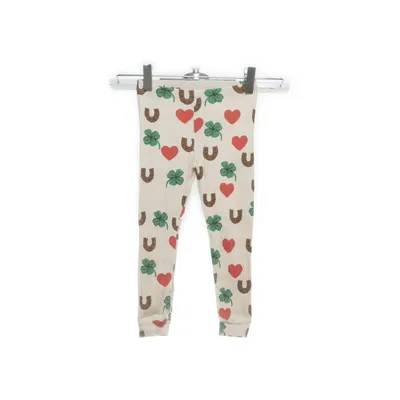 Leggings (Beige, Meerkleurig) van Mini Rodini Katoen, Elastaan