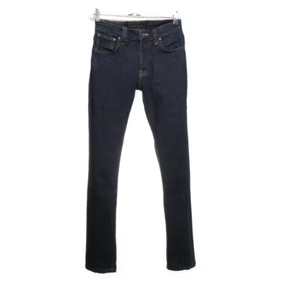 Spijkerbroek (Blauw) van Nudie Jeans Organisch katoen, Elastaan