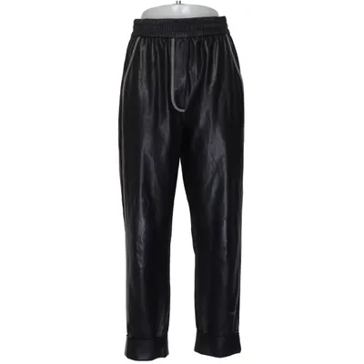 Pantalon (Noir) de Nanushka Faux cuir