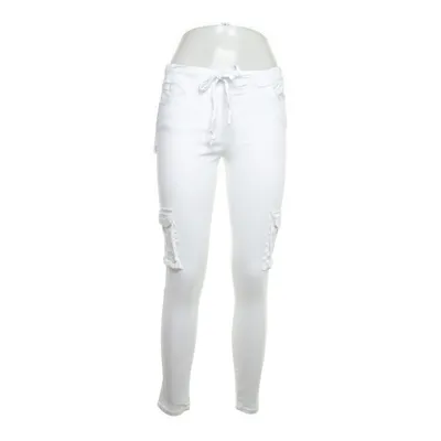 Cargo broek (Wit) van American Bazi