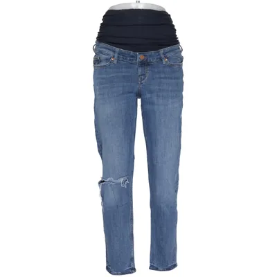 Mammajeans (BOYFRIEND HIGH RIB) från Mama Bomull, Elastan, Polyester