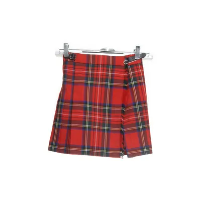 Kilt (Red, Multicolored) from James Pringle Weavers Leather, Polyester, Wool