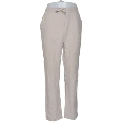 Pants (Beige) from Dressmann Linen, Viscose