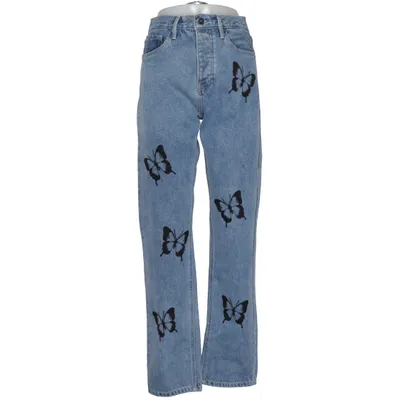 Jean (Bleu) de Fashion Nova Coton