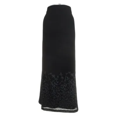 Maxi skirt (Black) from Zizzi Polyester