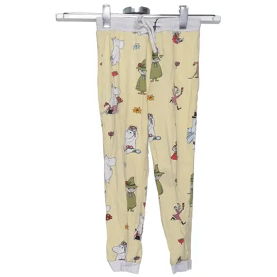Pantalon de pyjama (Jaune, Multicolore) de Silly Santa x Moomin Coton, Élasthane