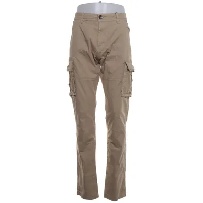 Cargo broek (Beige) van Smog Katoen, Elastaan