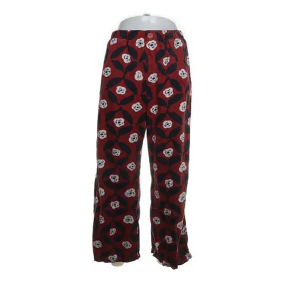 Pajama pants (Red, Multicolored) from Marimekko x Uniqlo Cotton, Viscose