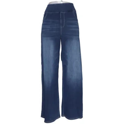 Jean (Bleu) de Halara Coton, Élasthane, Polyester