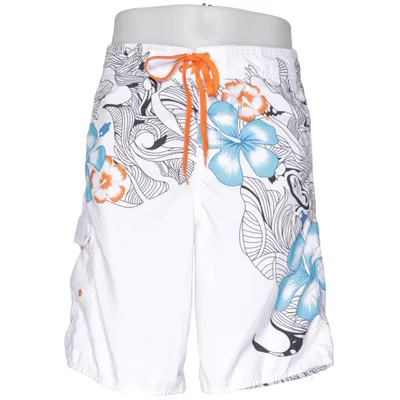 Badeshorts (Hvid, Blå, Orange) fra Batistini Polyester