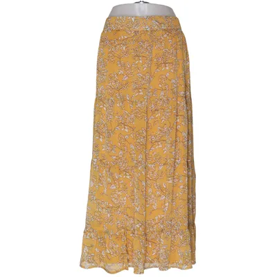 Maxi nederdel (Gul, Hvid) fra Pernilla Wahlgren Polyester
