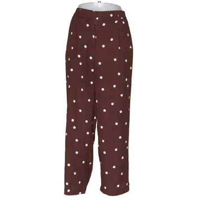 Palazzo pants (Brown, White) from VILA Polyester