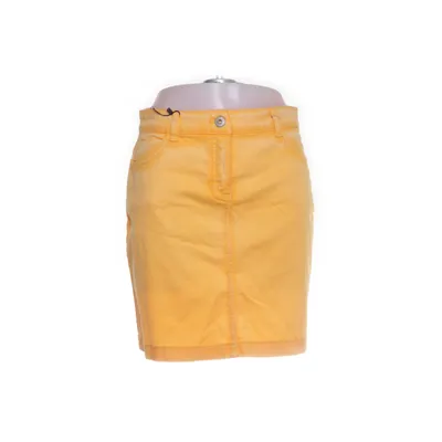 Denim skirt (Orange) from Qiero Cotton, Elastane