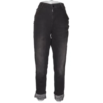 Jeans (Black) from Drys Cotton, Elastane
