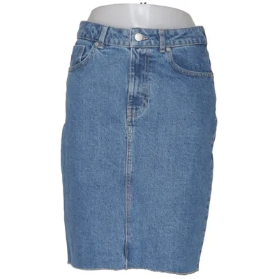 Spijkerrok (Blauw) van Denim Rebel Katoen, Elastaan