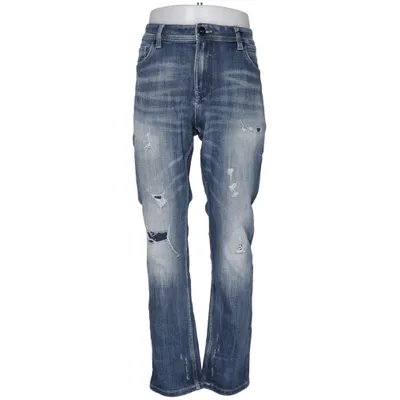 Jeans (Blå) fra Smog Bomuld, Elastan, Polyester, Viscose