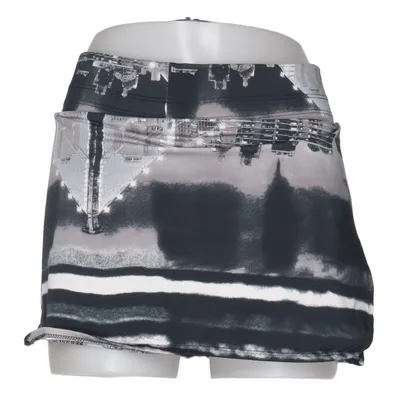 Jupe-short (Noir, Blanc, Gris) de Liquido Élasthane, Polyamide