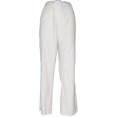 Byxor (Beige, Vit) från Collusion Elastan, Polyester, Viskos