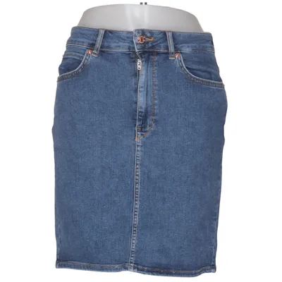 Spijkerrok (Blauw) van Denim Rebel Katoen, Elastaan