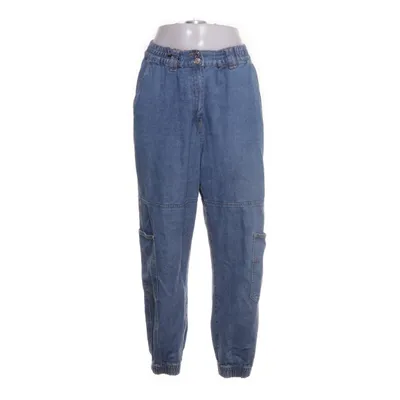 Pantalon cargo (Bleu) de Terranova Coton
